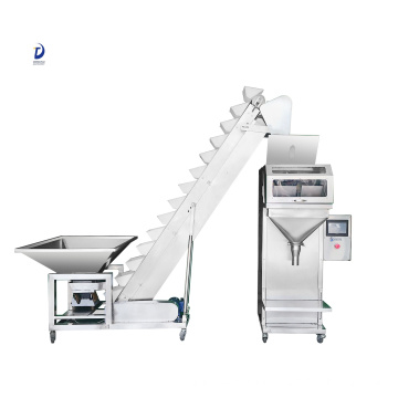 Penuts Bohnen Zucker 5g Granulat Wiegebeutel Herstellung von Zuckerverpackungsmaschine Pulse automatische Flaschenreisverpackungsmaschine